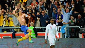 Ibrahimovic destroys England in Stockholm