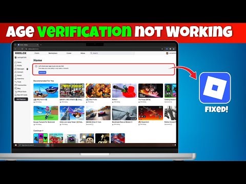 fix - roblox age verification not working