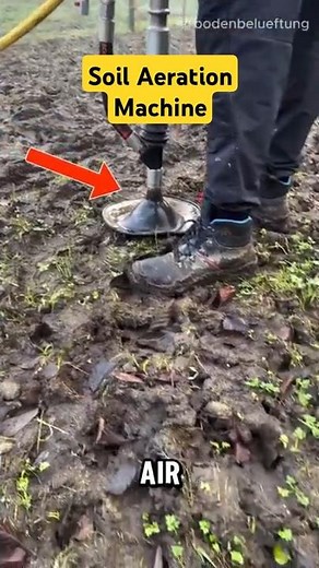 Soil Aeration Technique (@Bodenbelüftung) #farming #nature