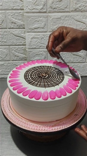 new new pink Zebra design cake #united #cakedecorating #trending #cake #rockcakes #pinks #