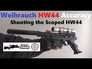 Weihrauch HW44 PCP Air Pistol Accuracy Testing (and Shootout) Review