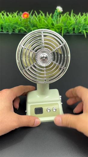 ₹70 Mini Fan | Portable Desk Cooling Fan | Summer Gadget #shorts