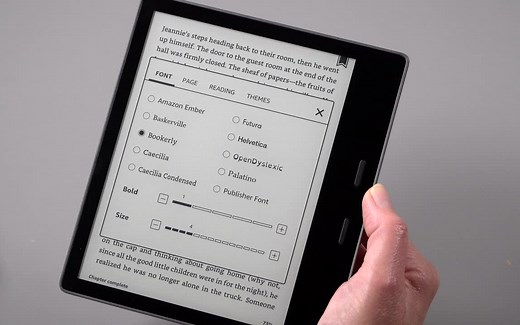 Kindle Oasis 3 电子书 (2019) 评测