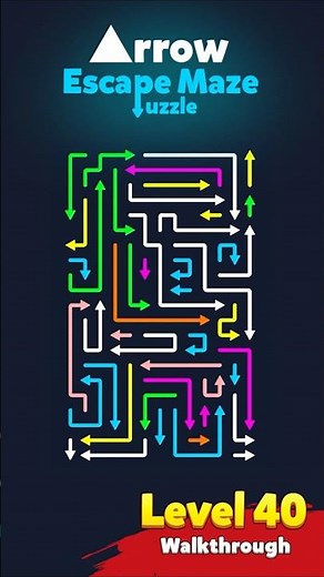 Arrow Escape: Maze Puzzle | Level 40