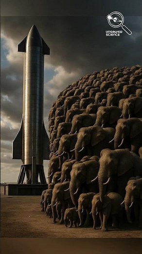 🚀 Starship Rocket = 1000 Elephants?! 🐘