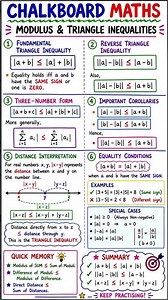 Modulus & Triangle Inequalities in One Shot | Absolute Value Formulas & Tricks | #mathshorts