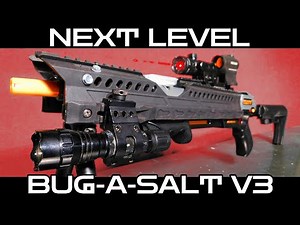 HOW TO ADD A FOLDING STOCK To The Bug-A-Salt V3 Black Fly Edition FULL REVIEW, COMPLETE WALKTHROUGH!