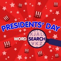ABCya! • Kids Holiday Word Search Puzzles - Presidents' Day