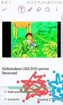 Nickelodeon USA DVD promo Reversed