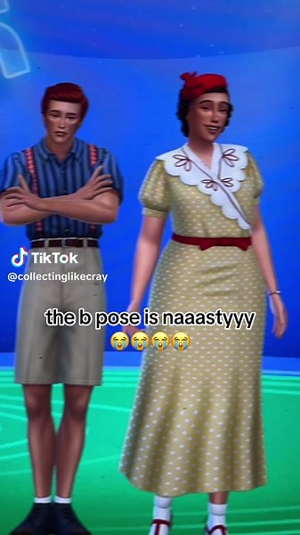 Plz don’t comment on how he’s fugly. #sim #sims #sims4 #simstok #sims4decadechallenge #sims4tok