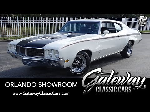 1970 Buick GSX Stage 1 Only 1 of 118 For Sale Gateway Classic Cars Orlando 1582