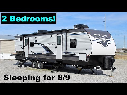 Two Bedroom Travel Trailer RV for the ENTIRE FAMILY - 2022 Palomino Puma 28BHSS