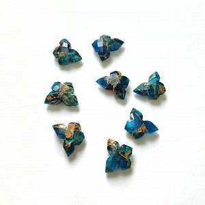 Turquoise Butterflies, Neon Copper Turquoise Butterfly Shape Beads, Faceted Butterfly Gemstone, Butterfly Carved Loose Gemstone for Jewelry - Etsy Australia