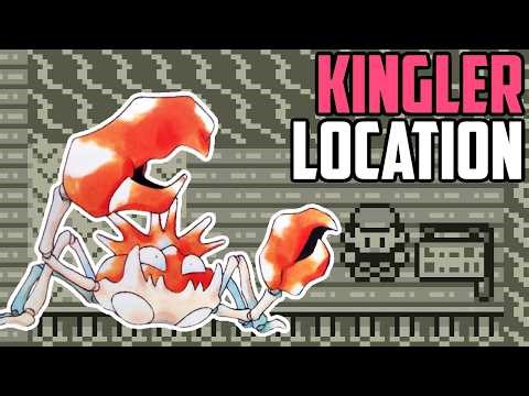 How to Catch Kingler - Pokémon Red & Blue