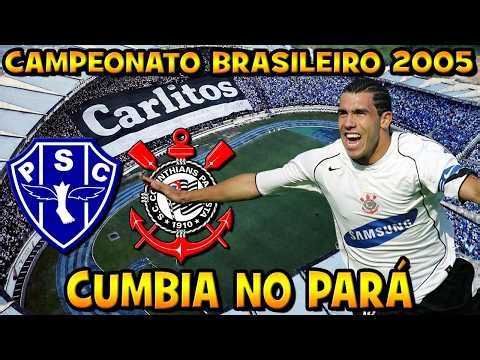 Paysandu 0 x 2 Corinthians Campeonato Brasileiro 2005
