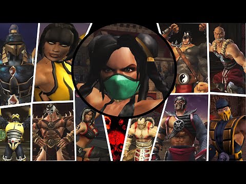 MORTAL KOMBAT ALL ''TRANSITIONS AND TRAPS'' on [JADE] Deception And Armageddon