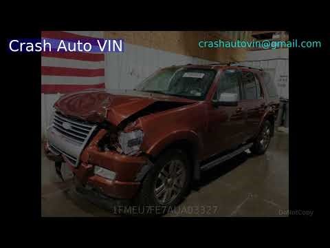 1FMEU7FE7AUA03327 Ford 2010 explorer limited