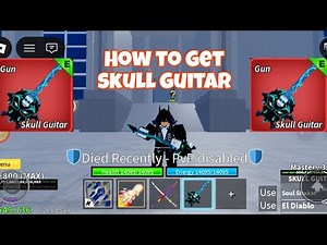 How to get skull guitar in blox fruit "Full guide"
