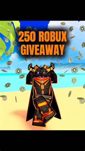 🤩250 ROBUX GIVEAWAY #roblox #freerobux #robuxgiveaway