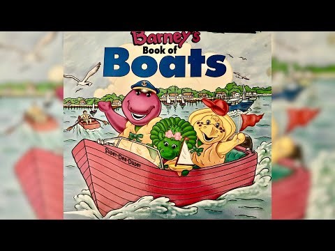 Barney’s book of boats 💜🛥️￼