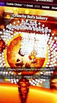 Cookie Clicker: Week 9
