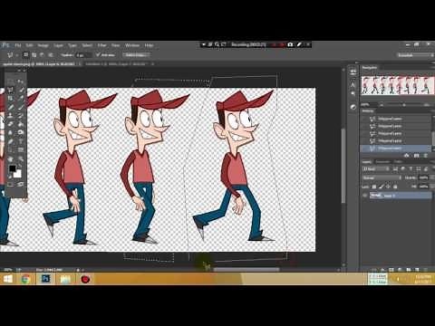 How to Create an Animated GIF in Photoshop CC 2018 full tutorial New Shortcut