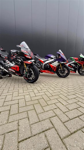 Iconic Motorbikes on Instagram: "All 3 of these are” track only”. If you could only have one for your next track bike, which would you choose? One of the reasons I’m confident that Thijs @appie_parts will make a great partner for Iconic is his massive love for Aprilia’s. As per prior posts, the MotoGP bike is air shipping to us soon for Iconicmotorbikeauctions.com but if it misses reserve…he has a guaranteed buyer…ME! A huge THANK YOU to @aprilia_americas for the call on Friday. They guaranteed 
