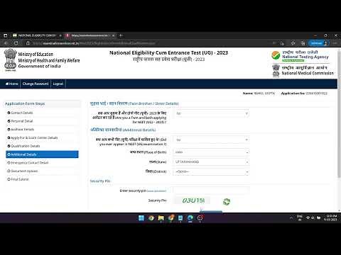 NEET 2023 Application Form | How to Fill Form | How to Apply with Step by Step Guide