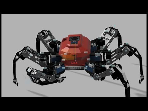 Autonomous Hexapod Spider Robot with LiDAR & ROS2! 🕷️🤖