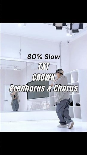 @TXT_bighit ‘CROWN’ Full Chorus Mirrored Slow Dance Tutorial #kpop #crown #txt #moa #dancecover