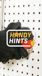 Here's an easy way to make a storage spot for your tape measure! #tapemeasure #storage #storagetips #workshoptips | Family Handyman