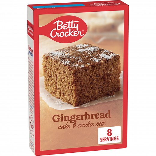 Betty Crocker Gingerbread Cake and Cookie Mix, 14.5 oz.