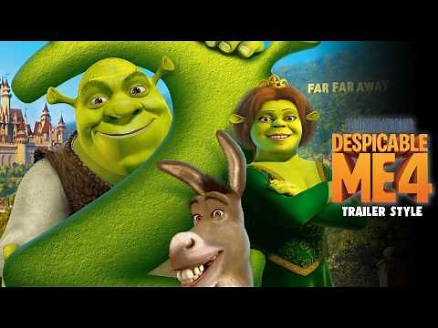 SHREK 2 | DESPICABLE ME 4 Trailer Style (Fan Edit)