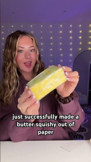 diy squishy out of paper! #squishy