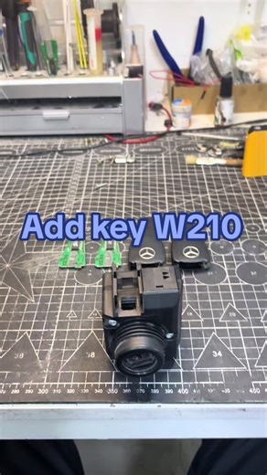 How to Add a Key for Mercedes W210
