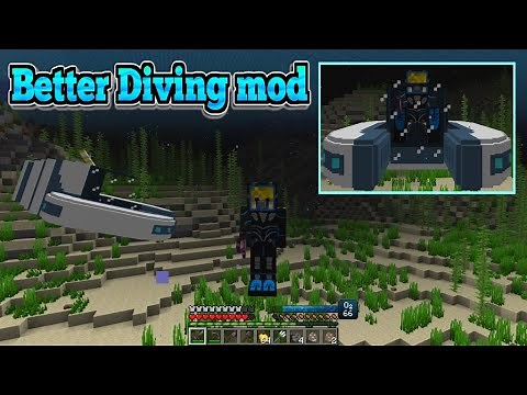 Minecraft 1.16.5 - Better Diving mod