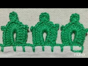 Single row crochet edging # quick # easy # for beginners