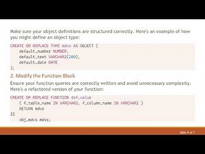 Resolving the PL/SQL: SQL Statement ignored and ORA-00911: invalid character Errors in Oracle SQL