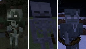 Bogged vs Stray vs Skeleton: What is the difference between the three Minecraft mobs?