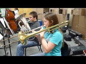 "Miss Trombone" - played by Kayla Henning