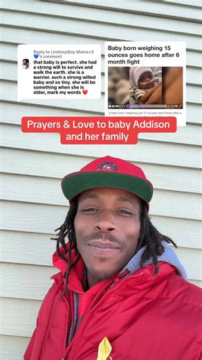 Baby Addison was born only weighing 15oz and smaller than a can of coke Heart Warming Tears Warning #TEXAS #HEARTWARMING #NEWBORNBABY #WEAREHUMAN #fyp | Terrance Wren