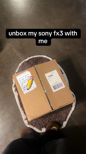 Unboxing the Sony FX3 Camera - A Creative Journey