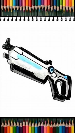 Roblox Rivals shorts drawing energy Rifle #art #roblox #robloxdrawing