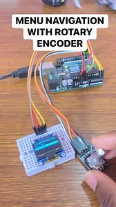 MENU NAVIGATION WITH ROTARY ENCODER - Arduino Tutorial #arduinoprogramming #electronics #engineering #tech #diy | Upload Ideas with Itamar