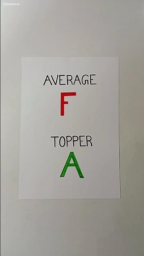 Follow These 3 Steps to Become Topper by Scoring Highest Marks in Exams💯 #studytips #exam