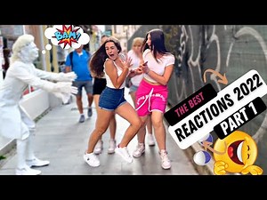 Best Reactions by Human Statue Prank Part 1 😁 Thank you 2022