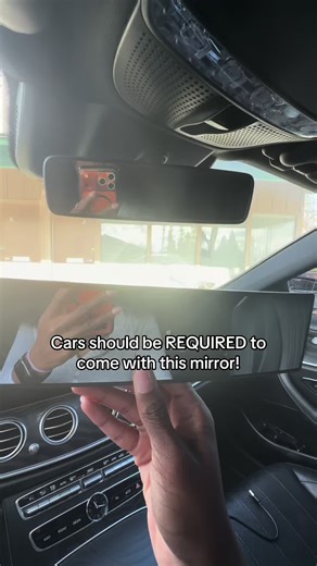 Extended Panoramic Rear View Mirror for Safer Driving