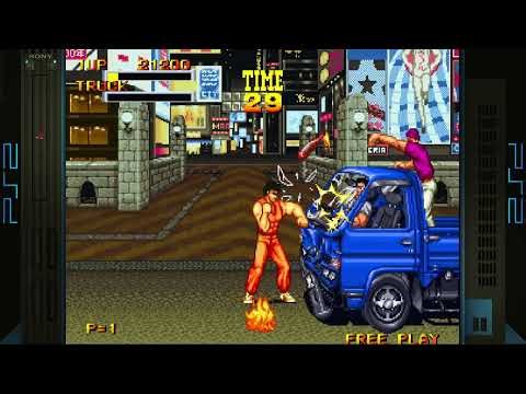 Snk Arcade Classics Vol. 1 Easy 1 Burning Fight Sony Playstation 2 Emulated