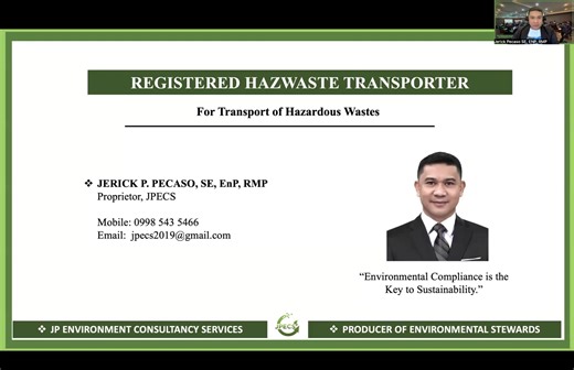 Lesson 128. How to find List of Registered HW Transporter Learn How to find List of Registered HW Transporter via emb.gov.ph Link: https://youtu.be/JS3qR77qEd8 #pco #transporter #hwms #environment #environmentalcompliance JPECS Producer of Environmental Stewards | JP Environment Consultancy Services