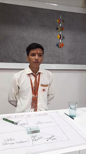 1.9K views · 43 reactions | Concept of refraction of light #sjdschool #physics #schools #activities #schoolactivities #science #reflection | SJD Memorial Public School, Aligarh | Facebook